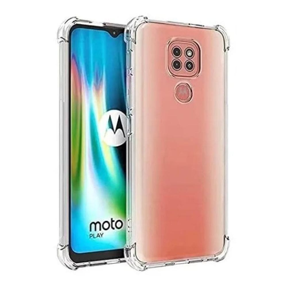 2X Capinha Anti Impacto Para Moto G9 Play + Película De Vidr
