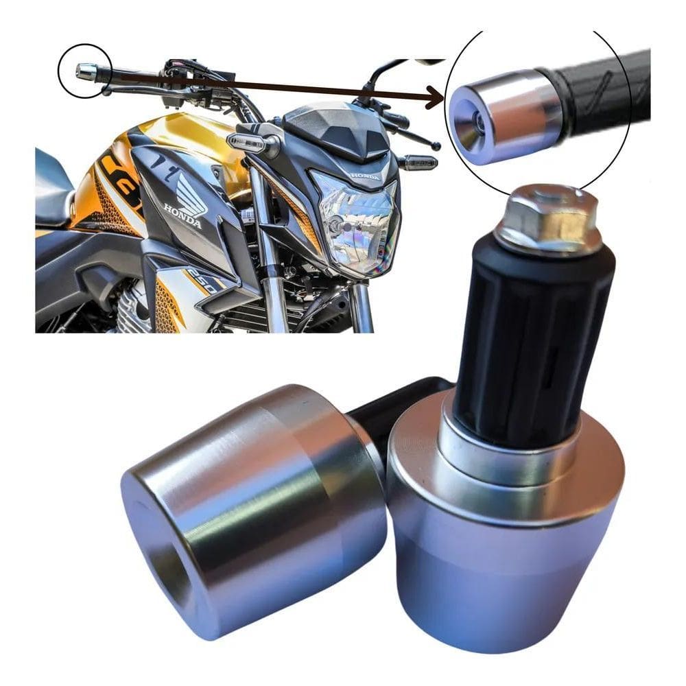 2X Par Peso Pesinho Pcx 150 Para Guidão Oco Com Bucha