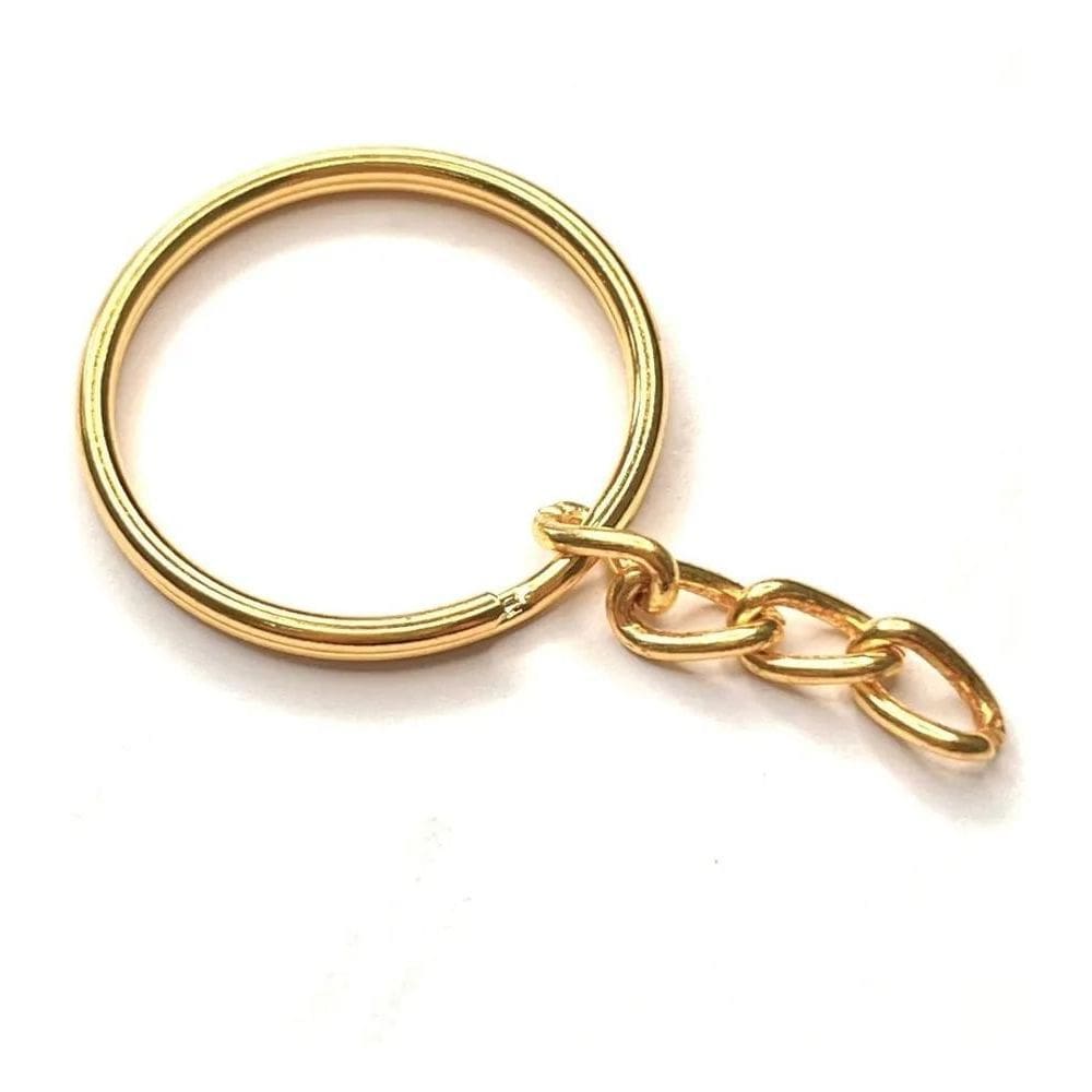 2X Acessórios De Joias Binbin 100 Pçs Argolas Para Chaveiro