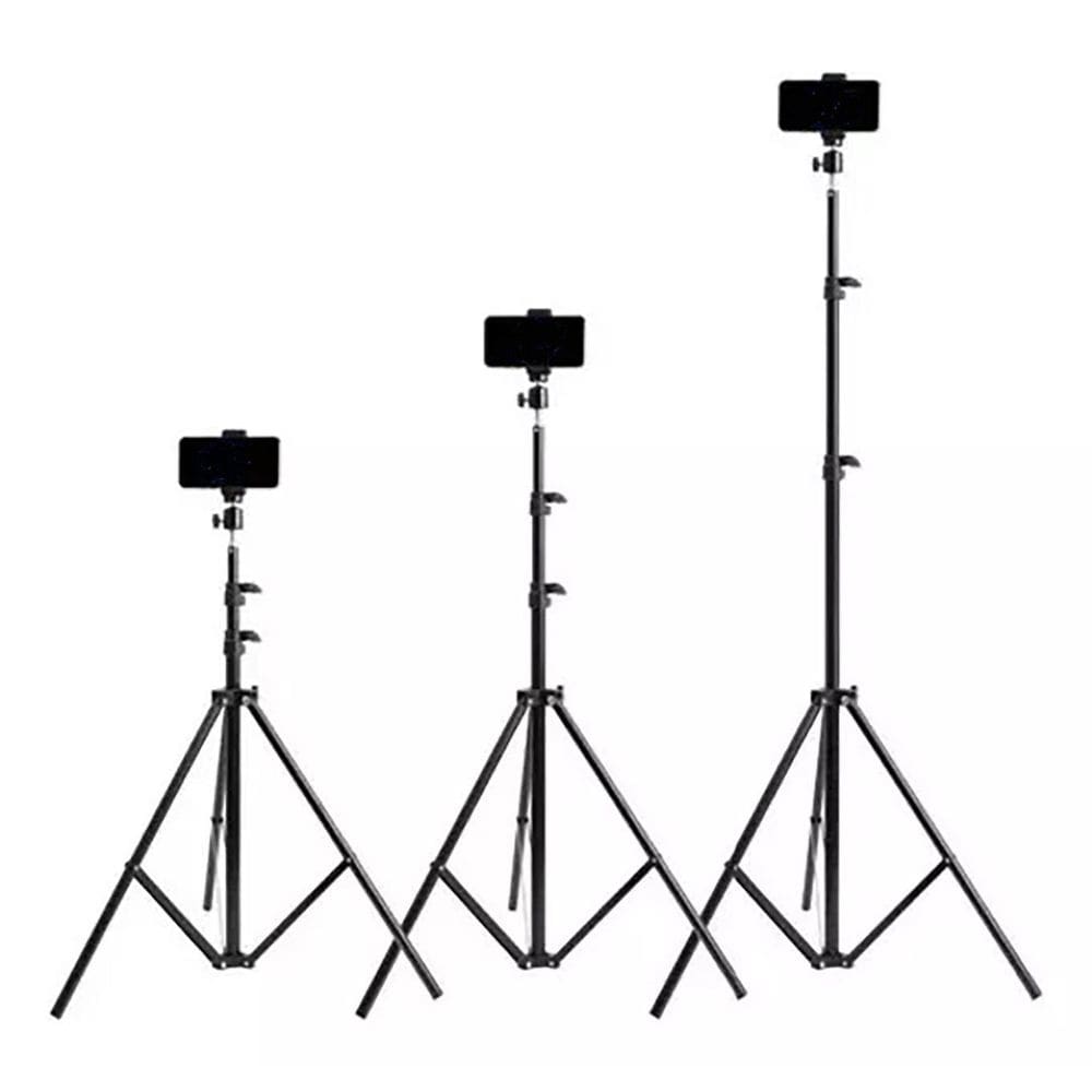 Tripé 2,18Cm Para Apoio Em Filmagem Iluminação Gravação