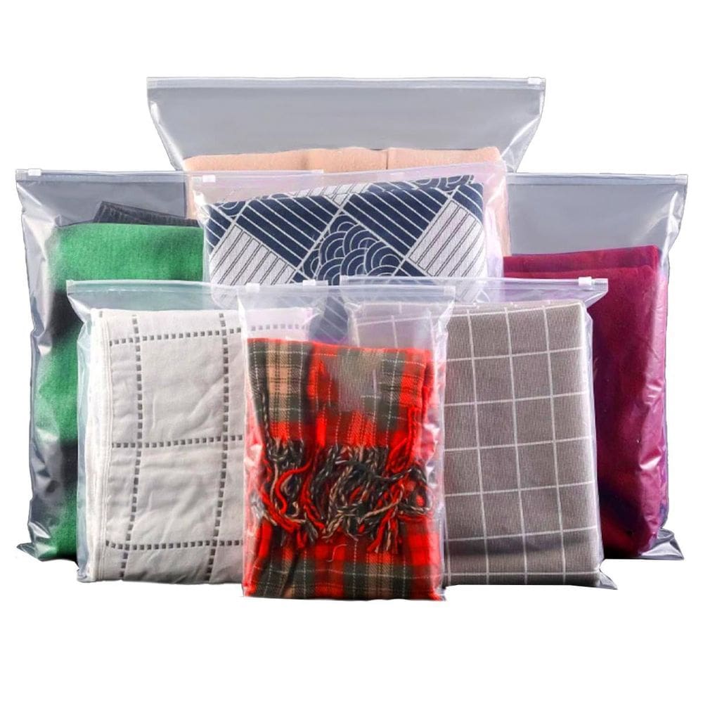 Saco Ziper Fecho 15X20Cm 100Uni Roupa Plástico Embalagem Loc