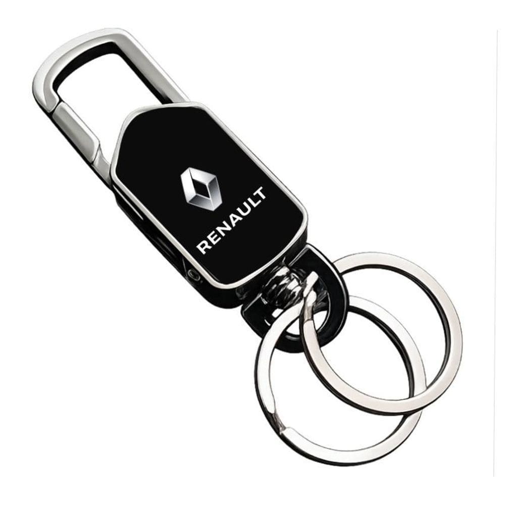 Chaveiro Para Renault Logo Colorida Giratório Duster - P