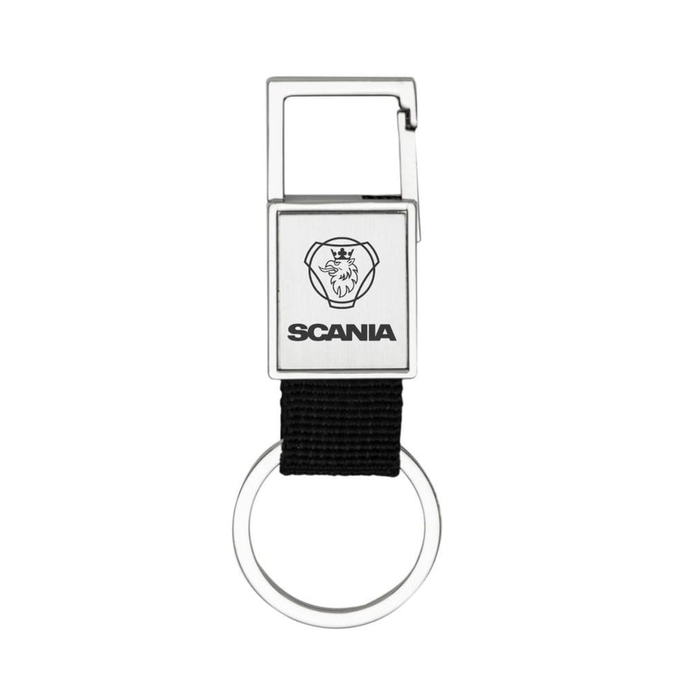 Chaveiro Mosquetão Metal Fosco Para Scania - N