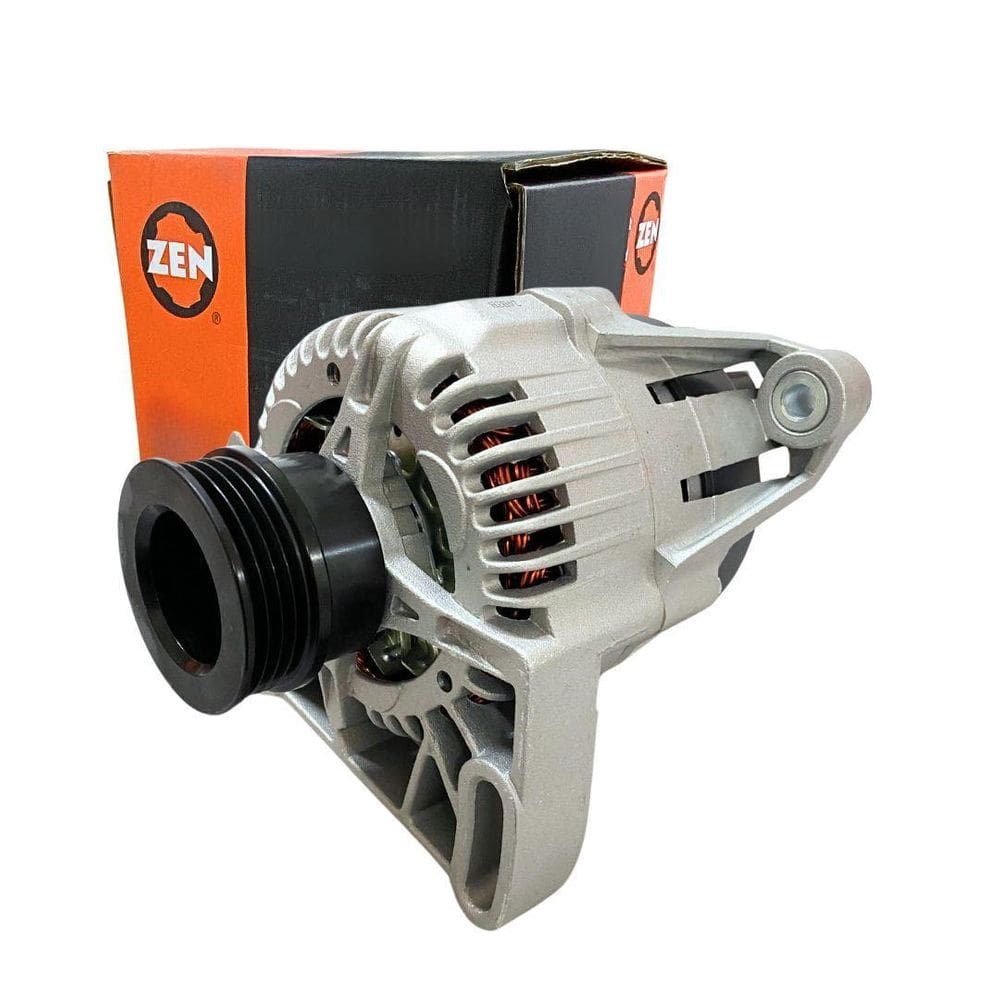 Alternador 90A 12V Para Fiat Palio 1.0 1996 A 2010 Zen 44002