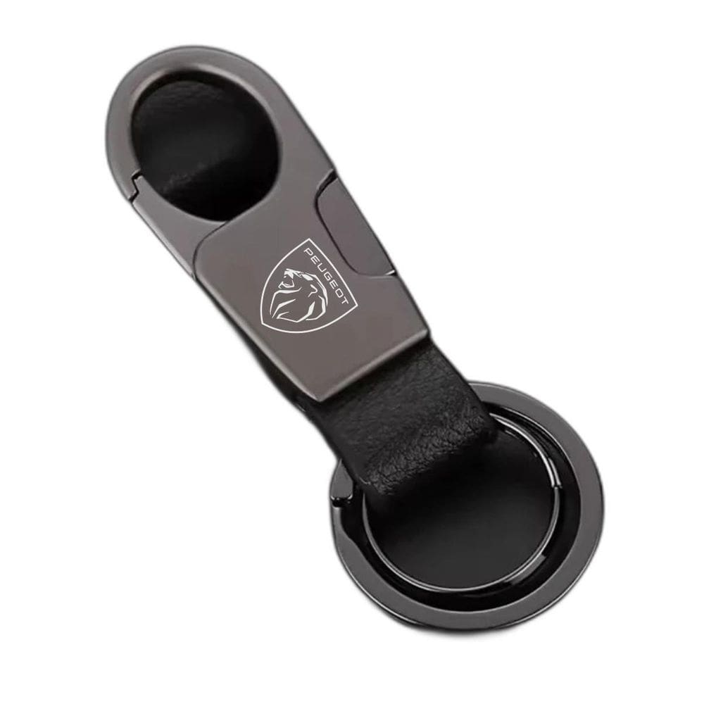 Chaveiro Para Peugeot C. Aço Inox B
