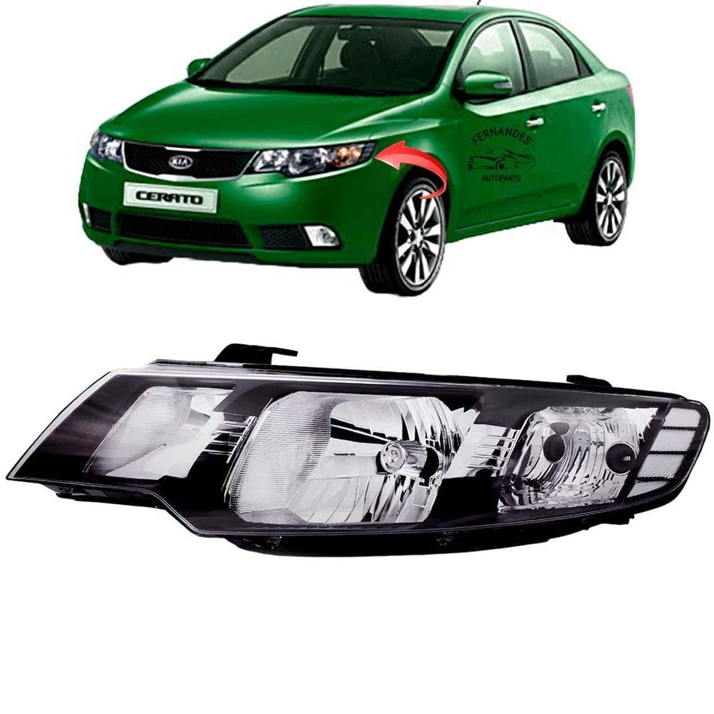 Farol Dianteiro Esquerdo Kia Cerato 2013