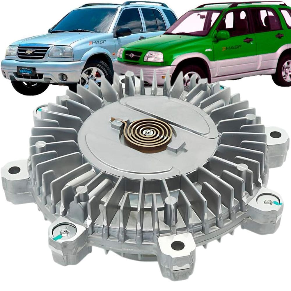 Polia Embreagem Viscosa Vitara Tracker 2.0 16V 1996 Até 2009