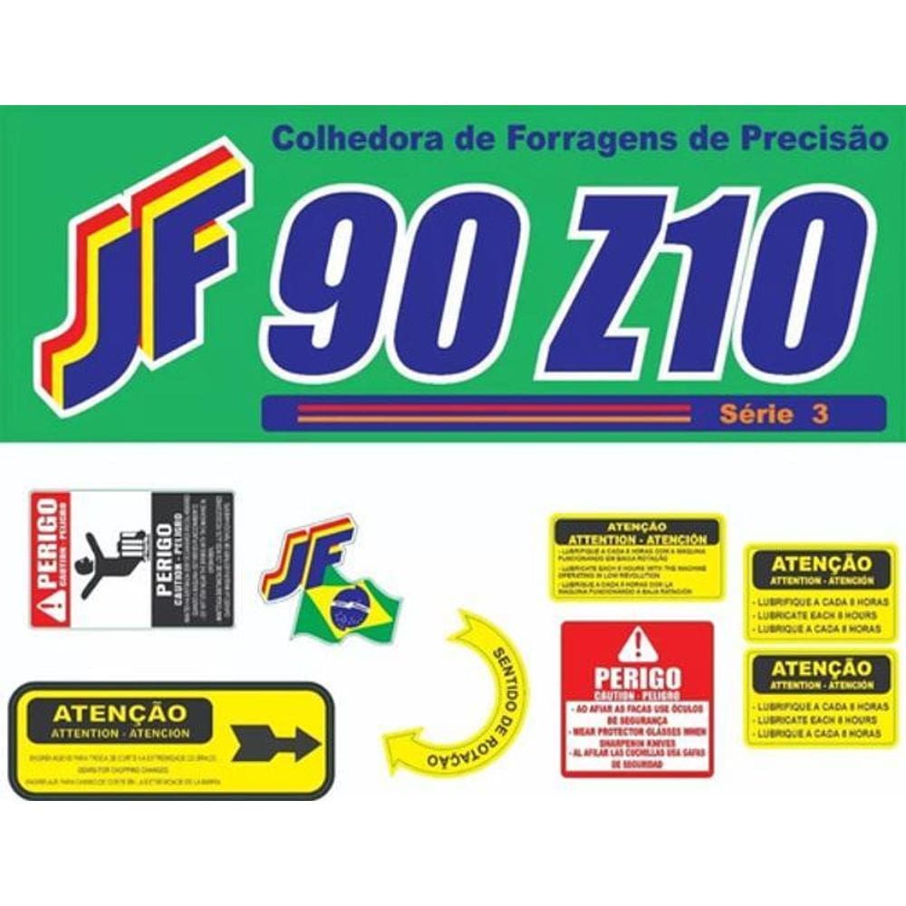 Kit Adesivos Jf 90 Z10 Série 3