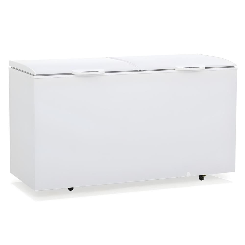Freezer Horizontal Dupla Açao Ghbs-530 Branco 2 Tampas Cega 532L 220V - Gelopar