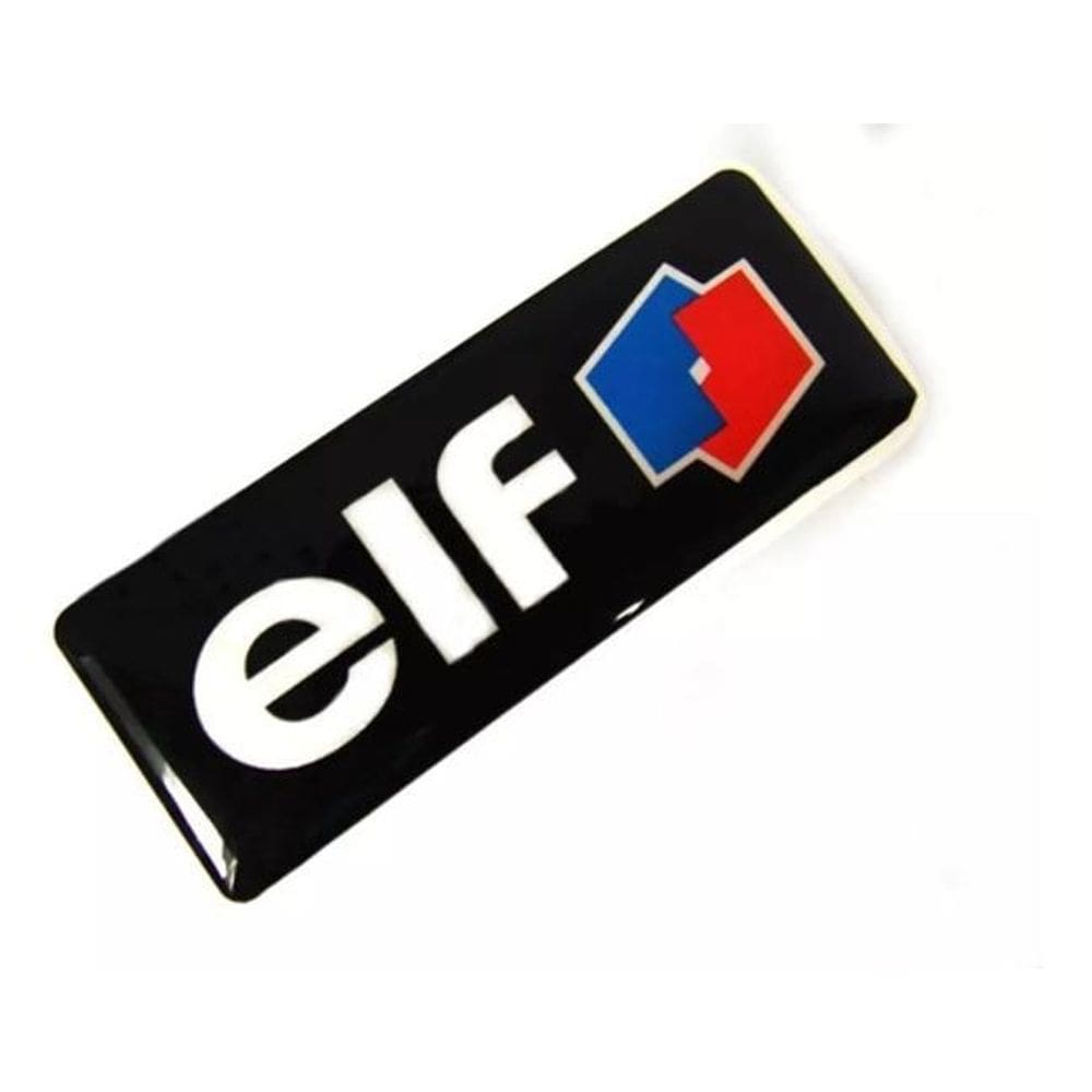 Adesivo Elf Resinado 9X3,5 Cms Re18
