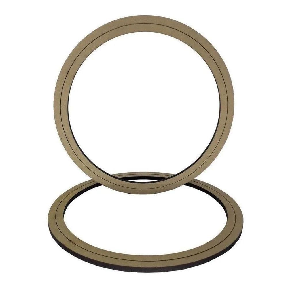 2X Bastidores De Madeira Mdf Kit Com 10 Unid. De 20Cm Moldur