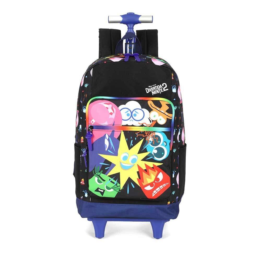 Mochila de Rodinha - Disney Divertidamente - Preta - Luxcel