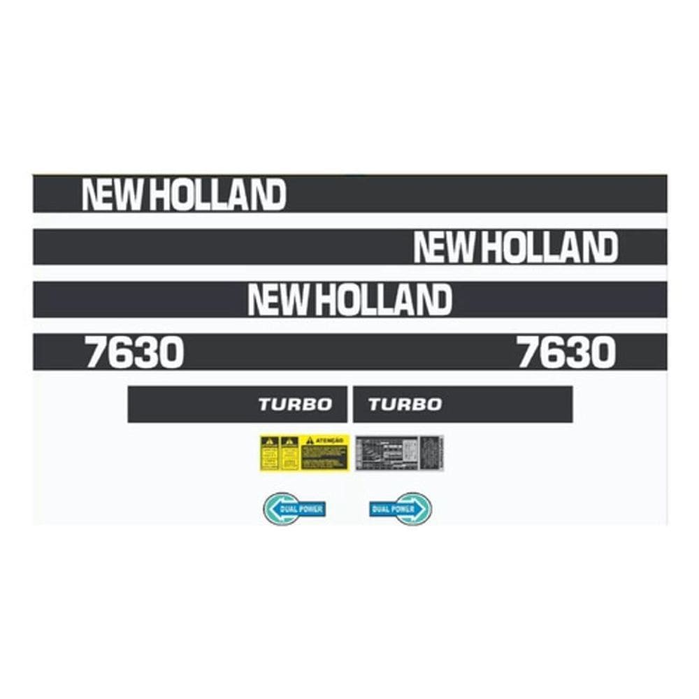 Kit Adesivos New Holland 7630 Turbo
