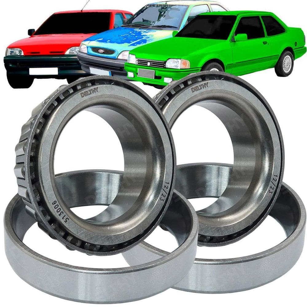 Par Rolamento Dianteiro Escort Apollo Verona 1.8 1990 A 1996