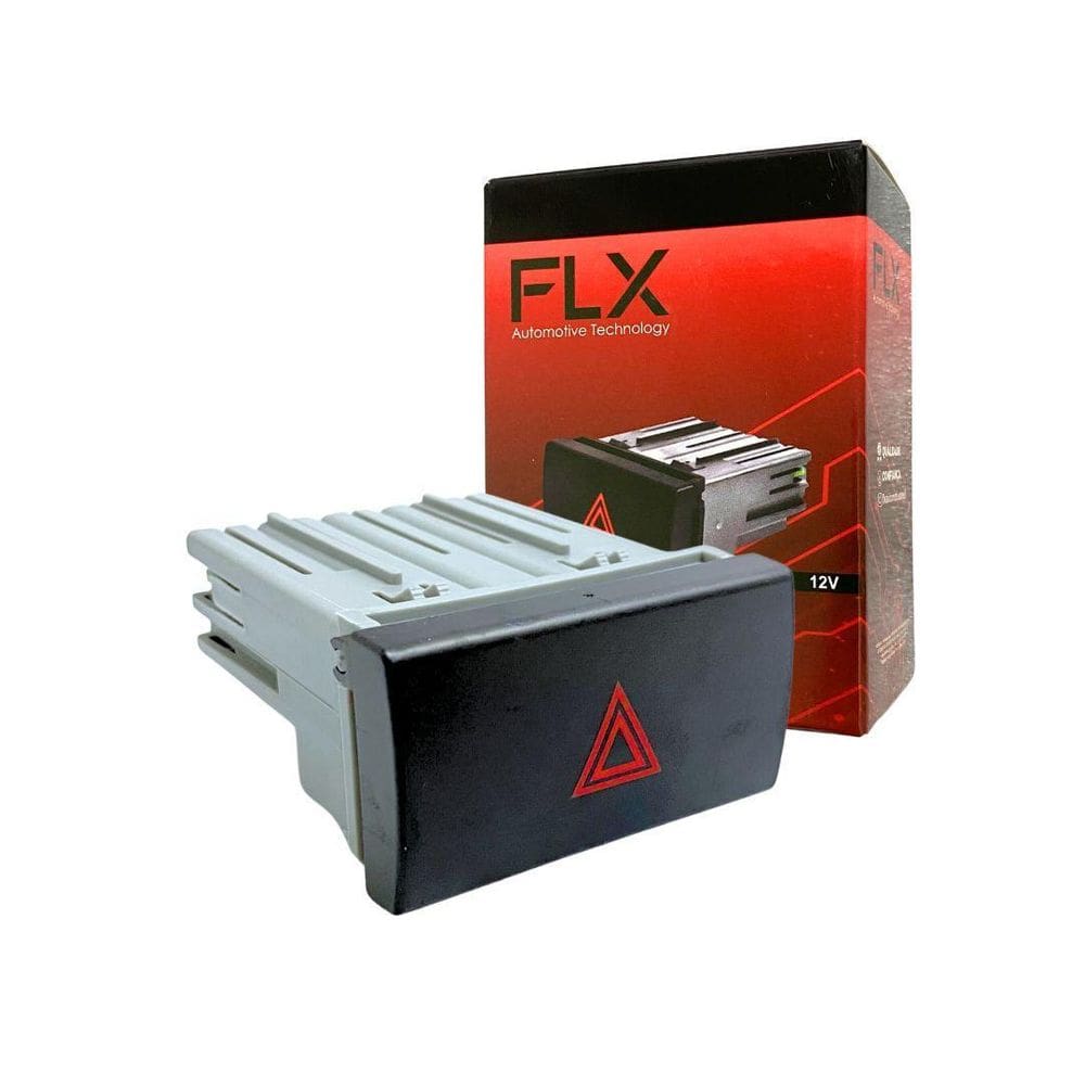 Interruptor Pisca Alerta Para Ford Cargo 12V Cc4513A350Ba