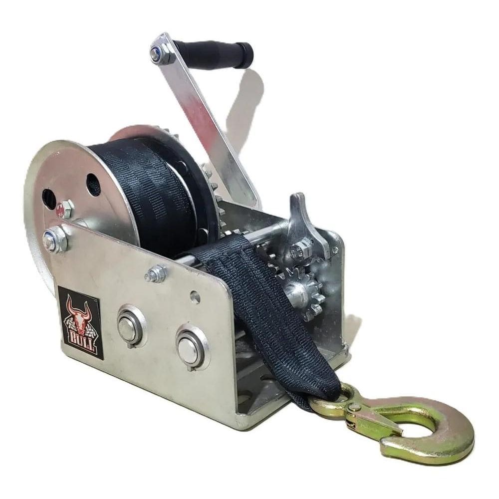 2X Guincho Manual Catraca 2500 Lbs Carreta Barcos Lancha 170