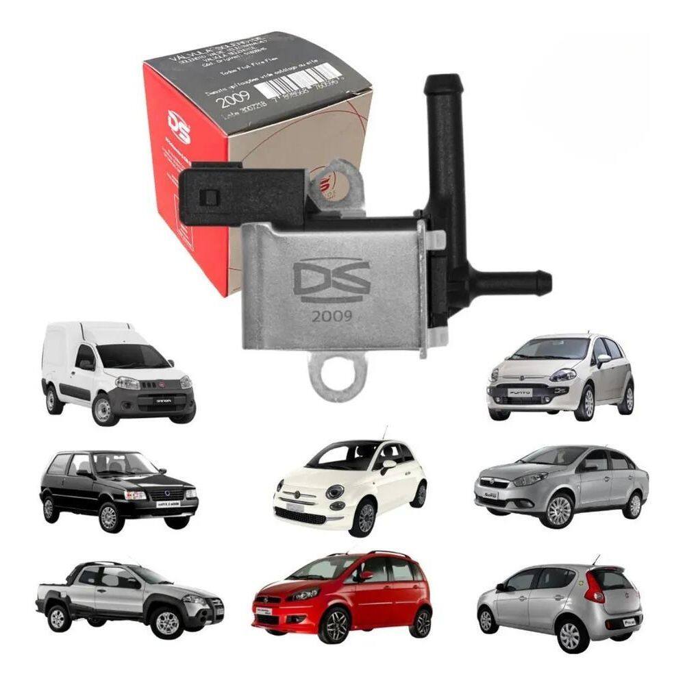 2X Válvula Solenoide Partida A Frio Fiat Punto Idea Doblo Si