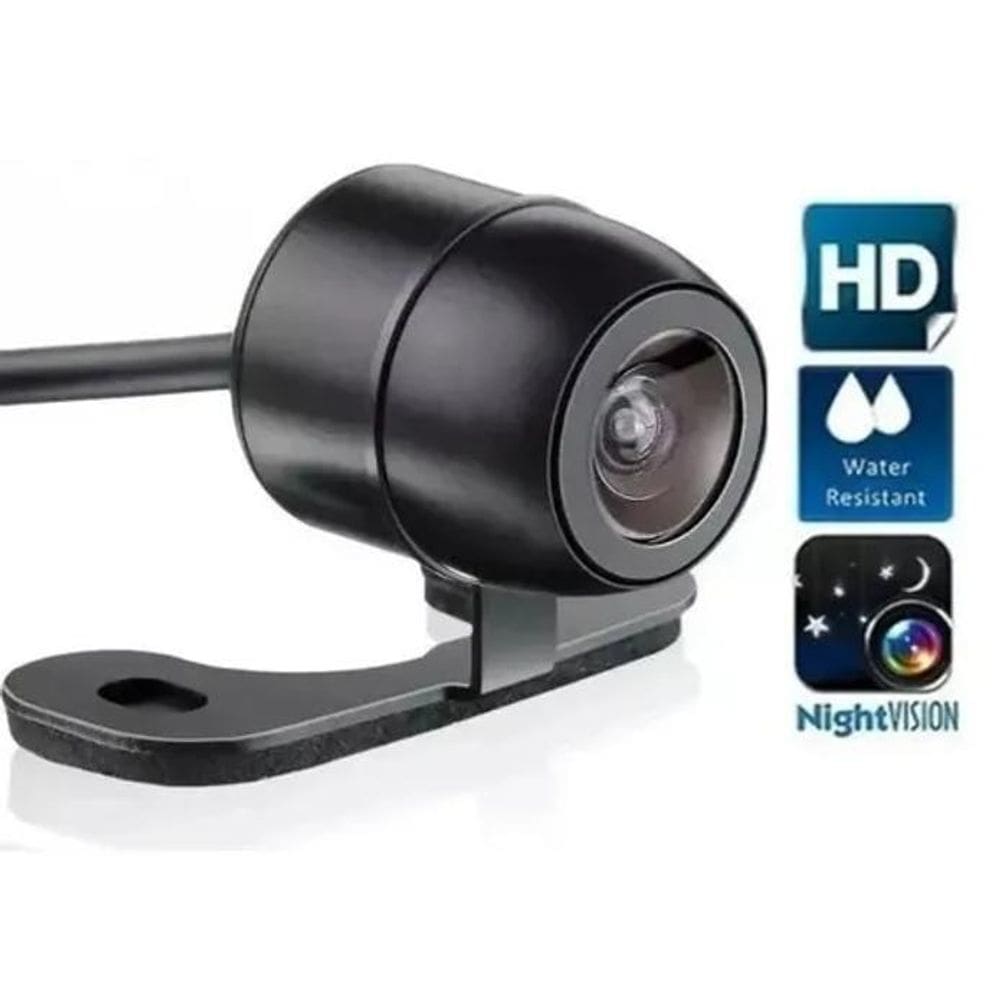 2X Câmera De Ré Borboleta Universal Noturna Colorida