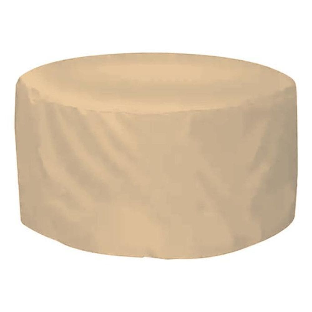Capa Impermeável Para Mesa Redonda 165X85Cm Bagun Bege