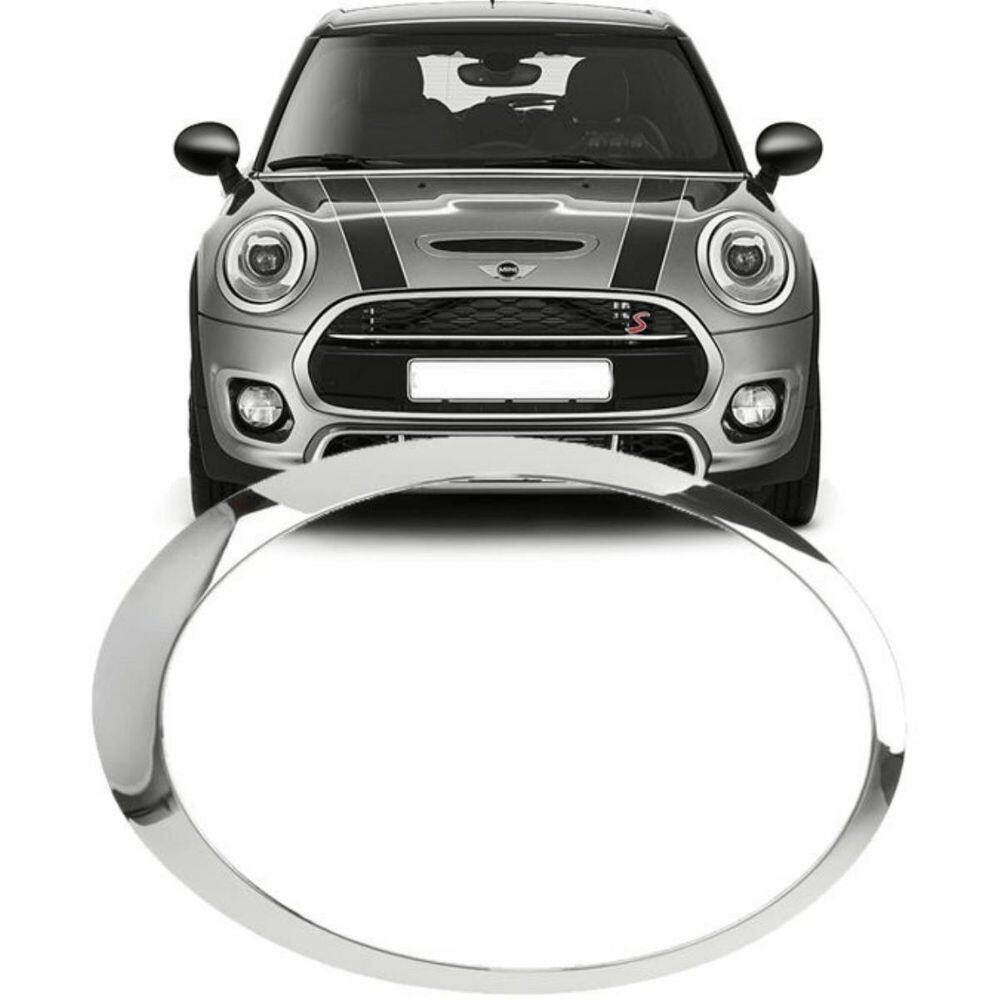 Aro Cromado Farol Direito Mini Cooper 2014 A 2021