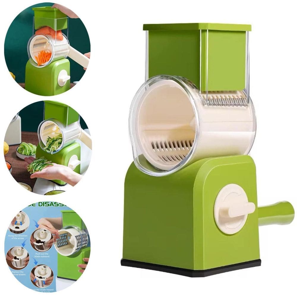 Cortador Ralador E Fatiador Legumes Verduras 3 Em 1 Cozinha