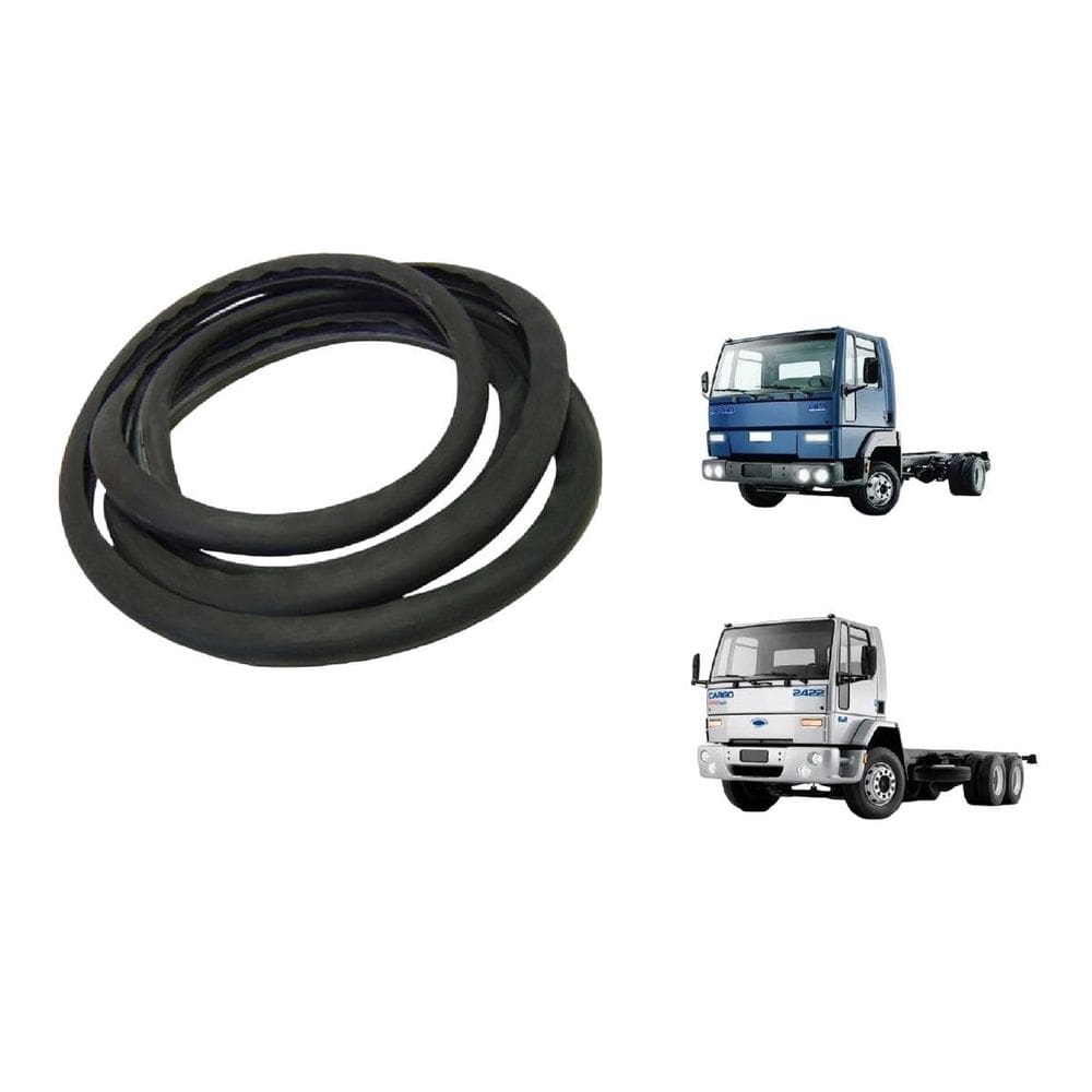 Borracha Parabrisa C/Friso Caminhão Ford Cargo G1 G3 915