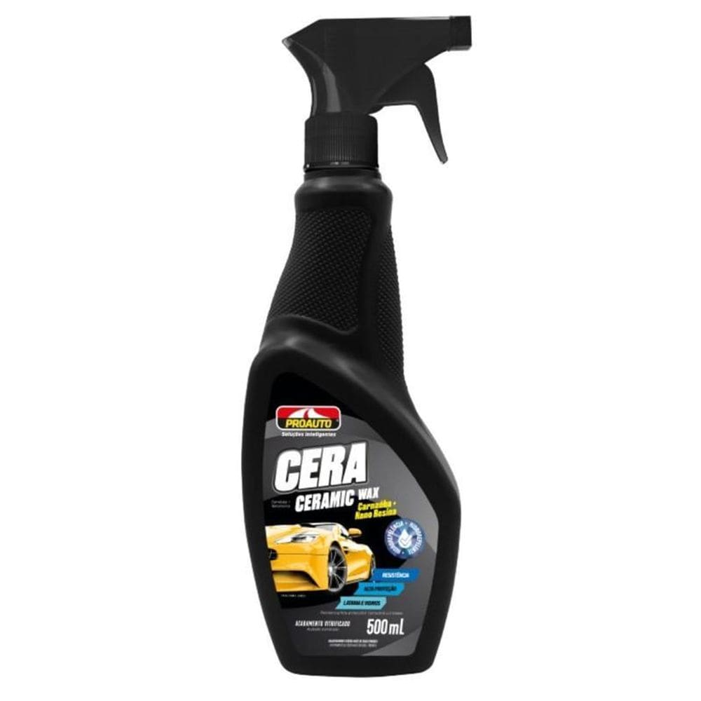 Cera Líquida Ceramic Wax 500Ml Gatilho Proauto