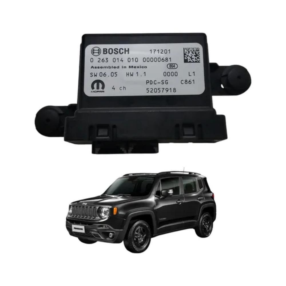 Módulo Central Estacionamento Jeep Renegade Flex 0263014010