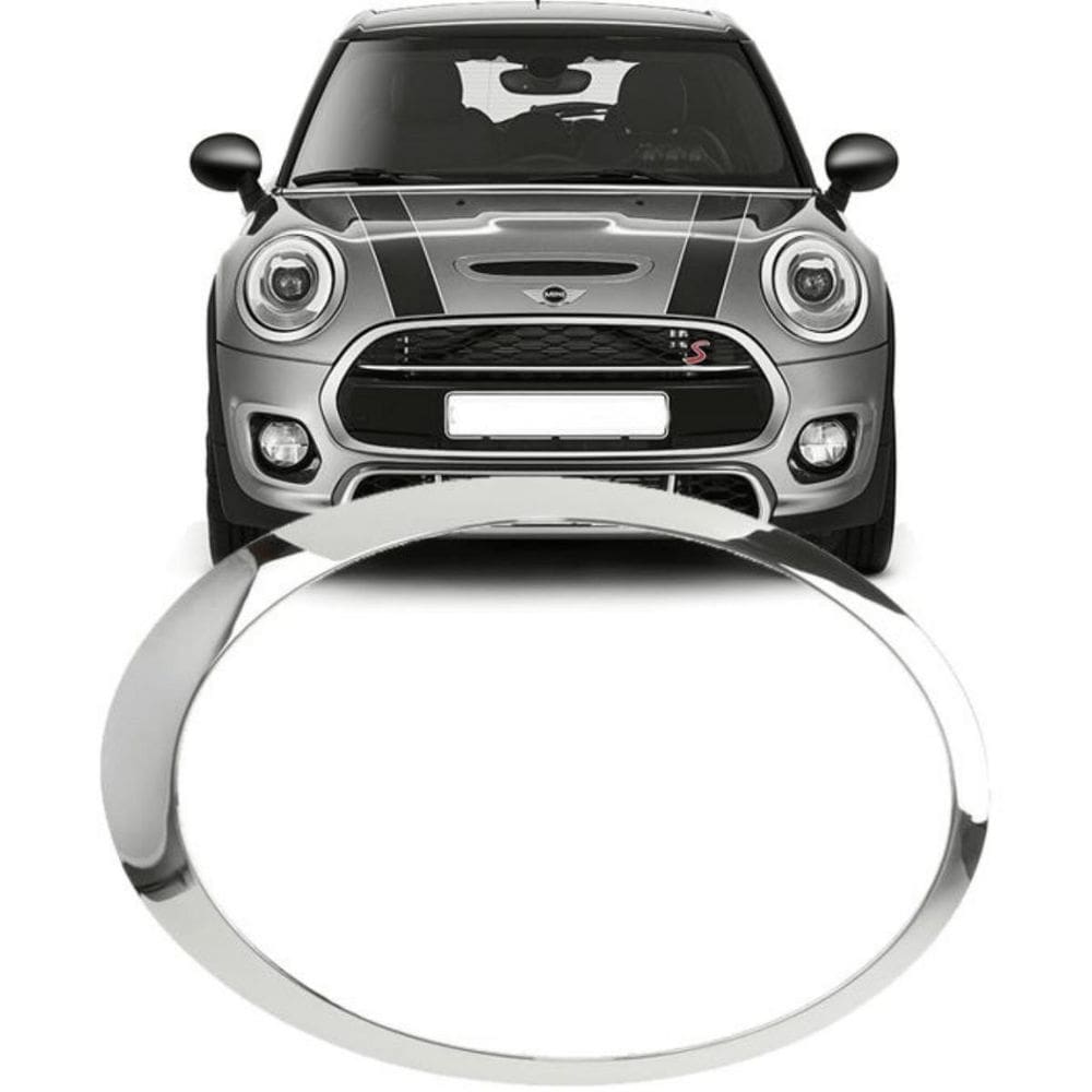 Aro Cromado Farol Direito Mini Cooper 2014 A 2021