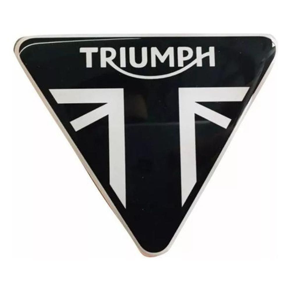 Emblema Adesivo Resinado Escudo Triumph Daytona 4X5 Rs06