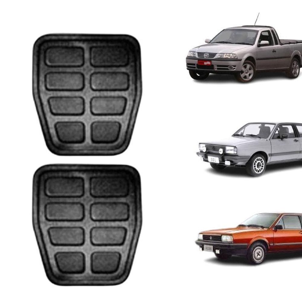 Kit De Capa De Pedal  Freio+Embreagem  Do Gol/Parati/Santana