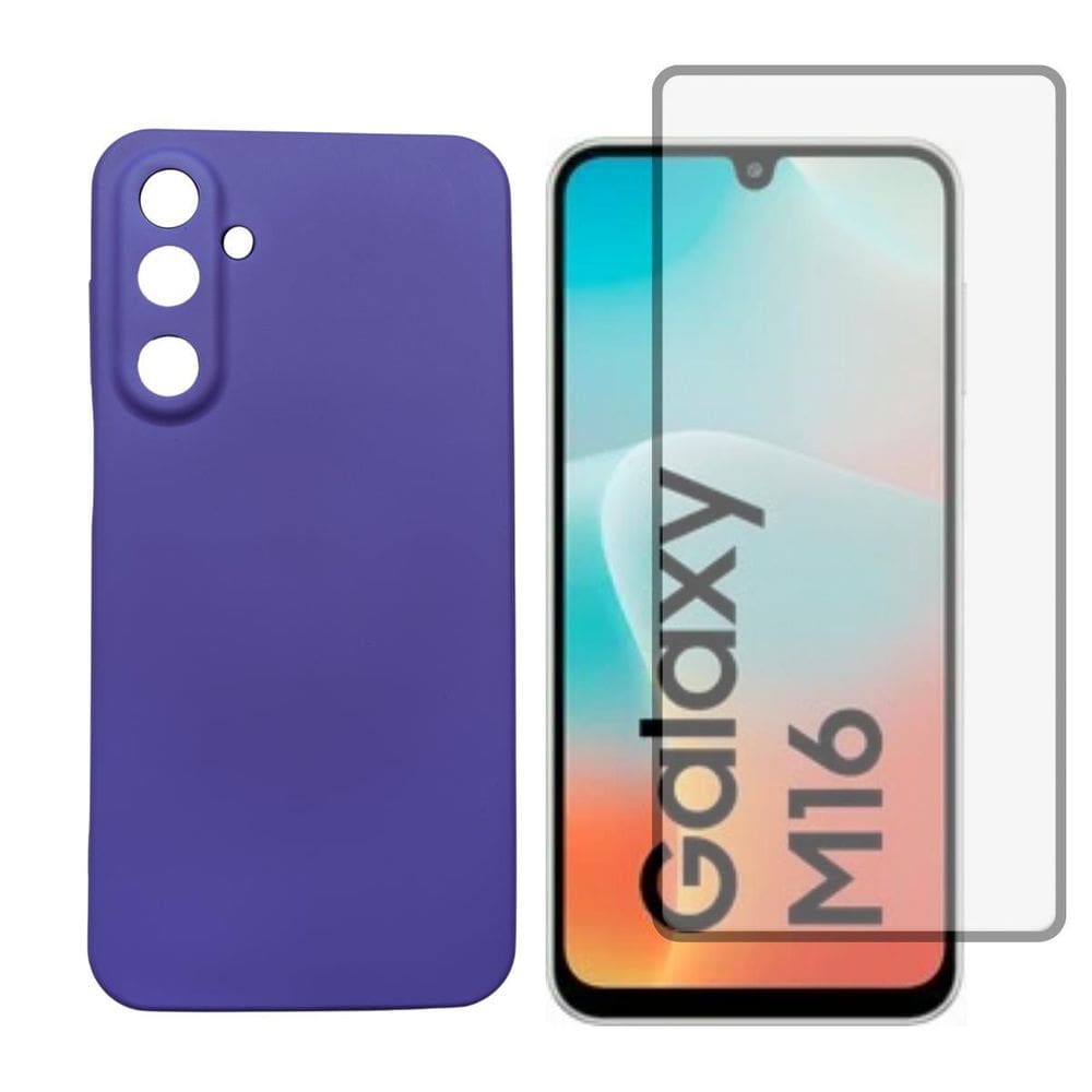 Capa Capinha Compativel Para Samsung M16 5G + Pelicula Vidro