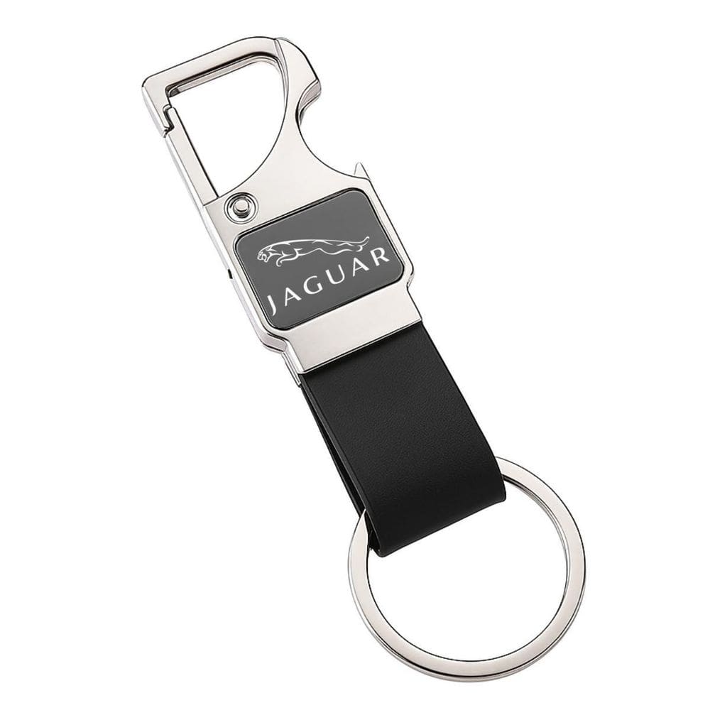 Chaveiro Para Jaguar Metálico Com Mosquetão F-Pace Xe Xf - R
