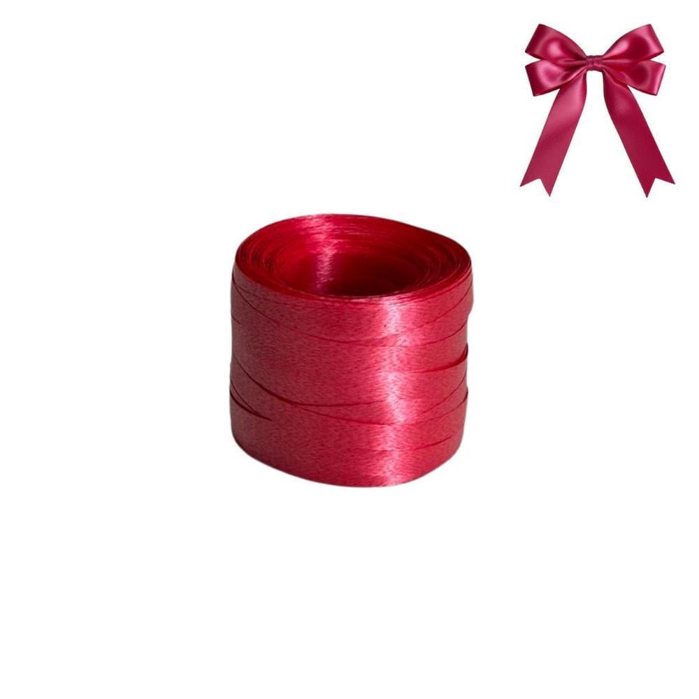 Rolos De Fitilhos 50Mx5Mm Colorido Decoração Laços Presente