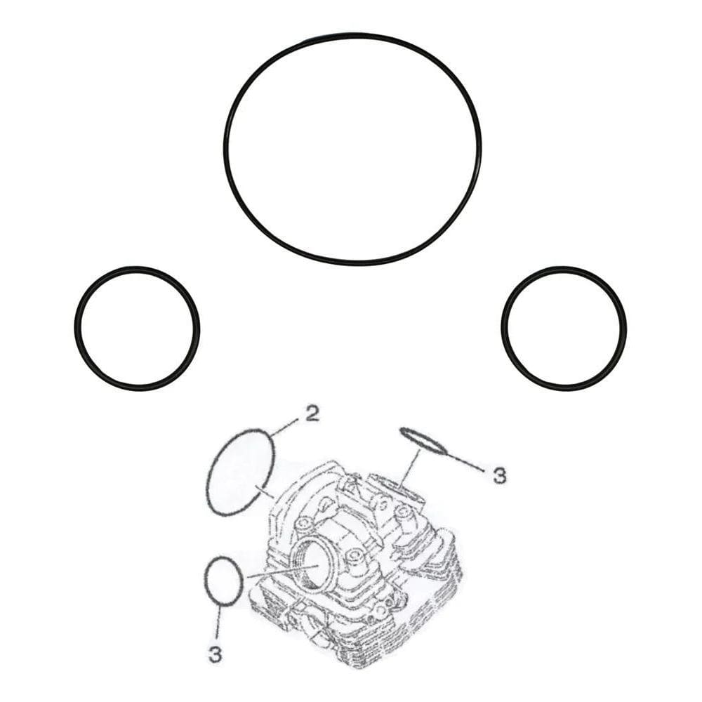 2X Anel Oring Tampa Regulagem Válvula E Comando Ys 250 Fazer