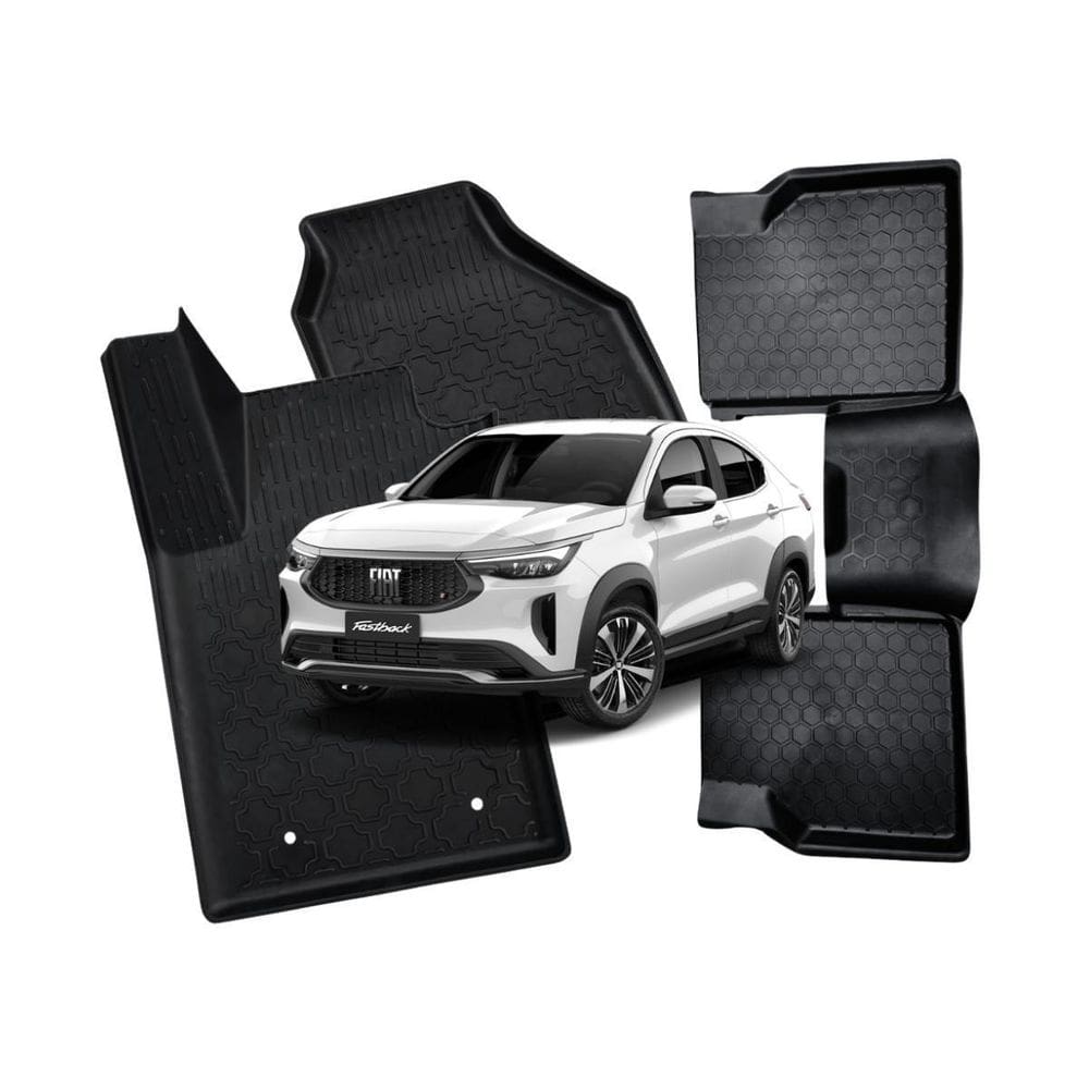 Tapete Bandeja Borracha Fiat Fastback 2022 Em Diante