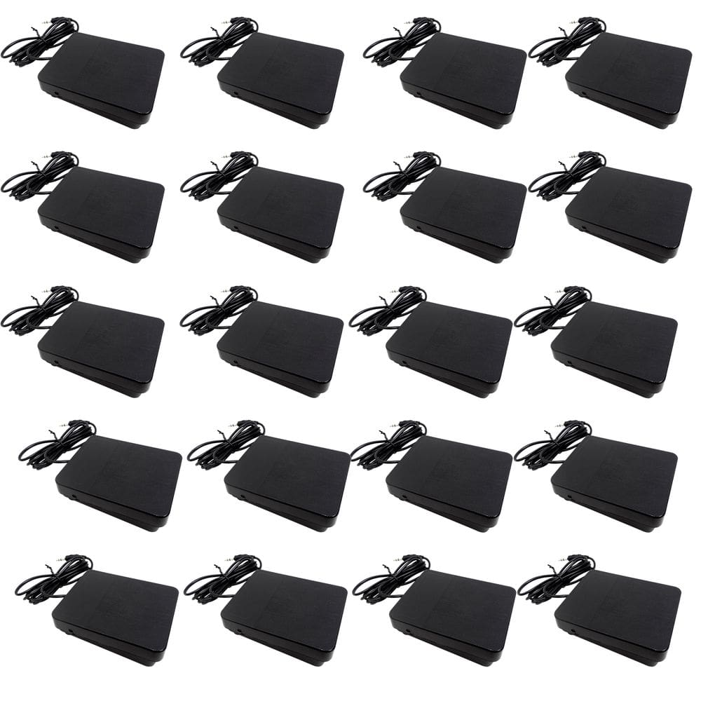 Kit 20 Pedais Sustain Rhythmic para Teclado e Piano Digital