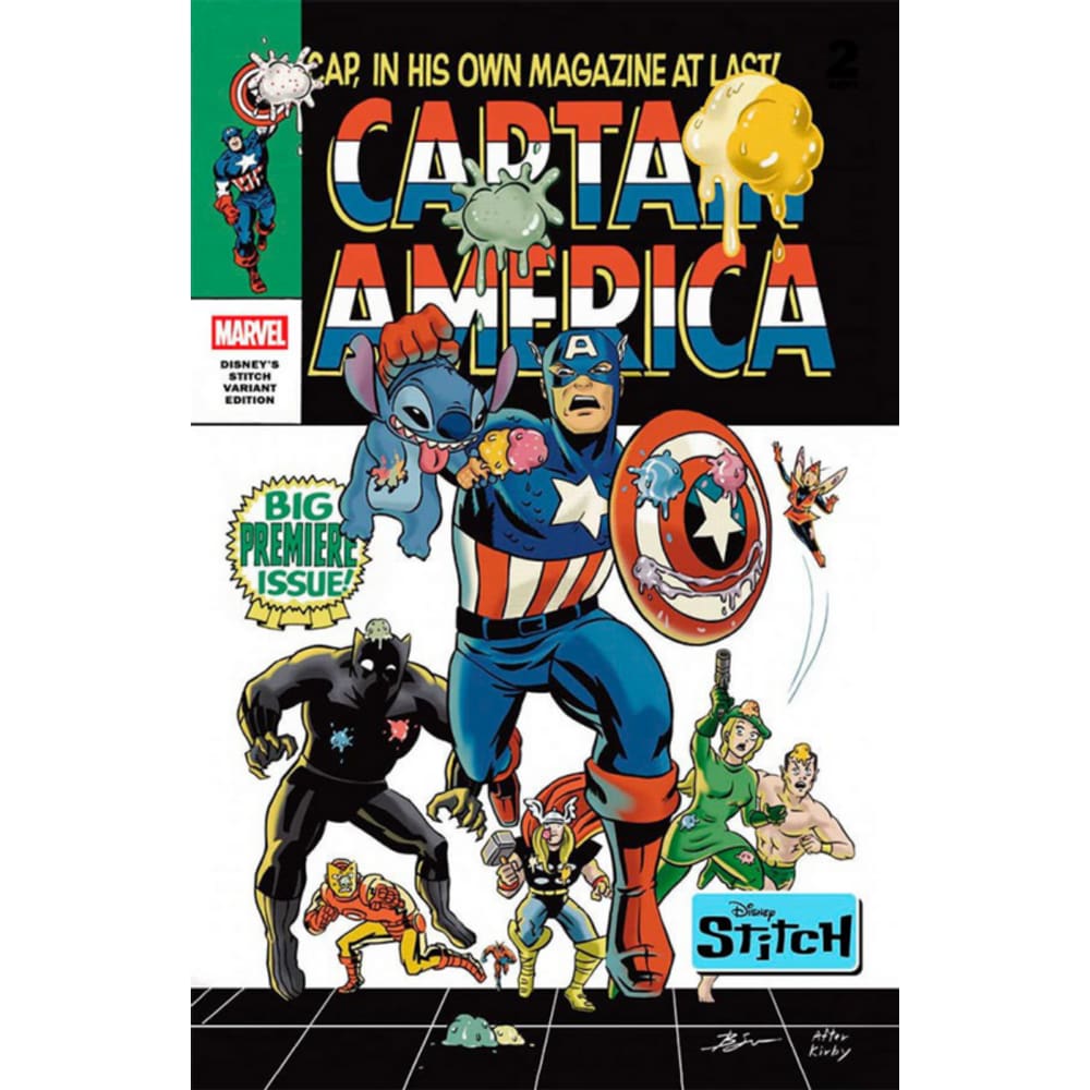Avante, Vingadores! (2022) Vol. 20/38 - Capa Variante Stitch