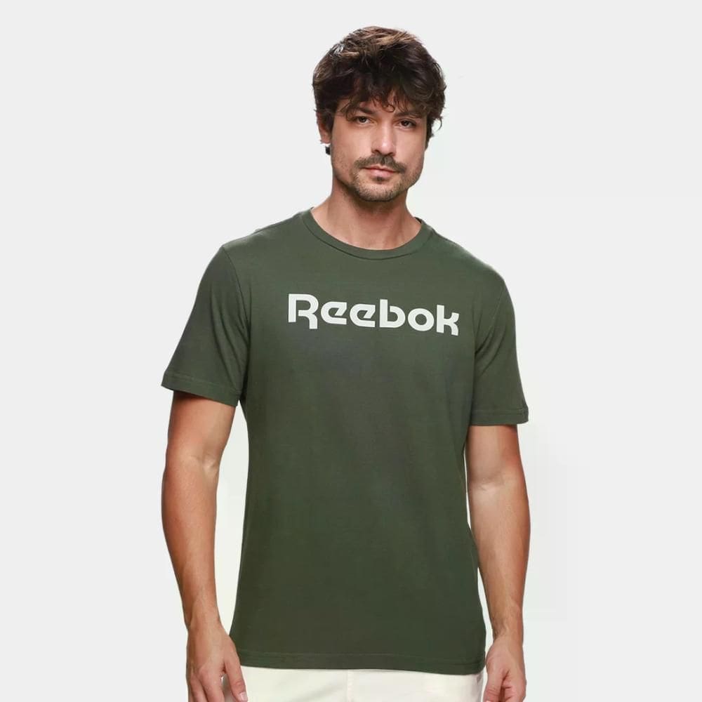 Camiseta Masculino Malha Reebok Big Logo Cl0106Nmts7A2