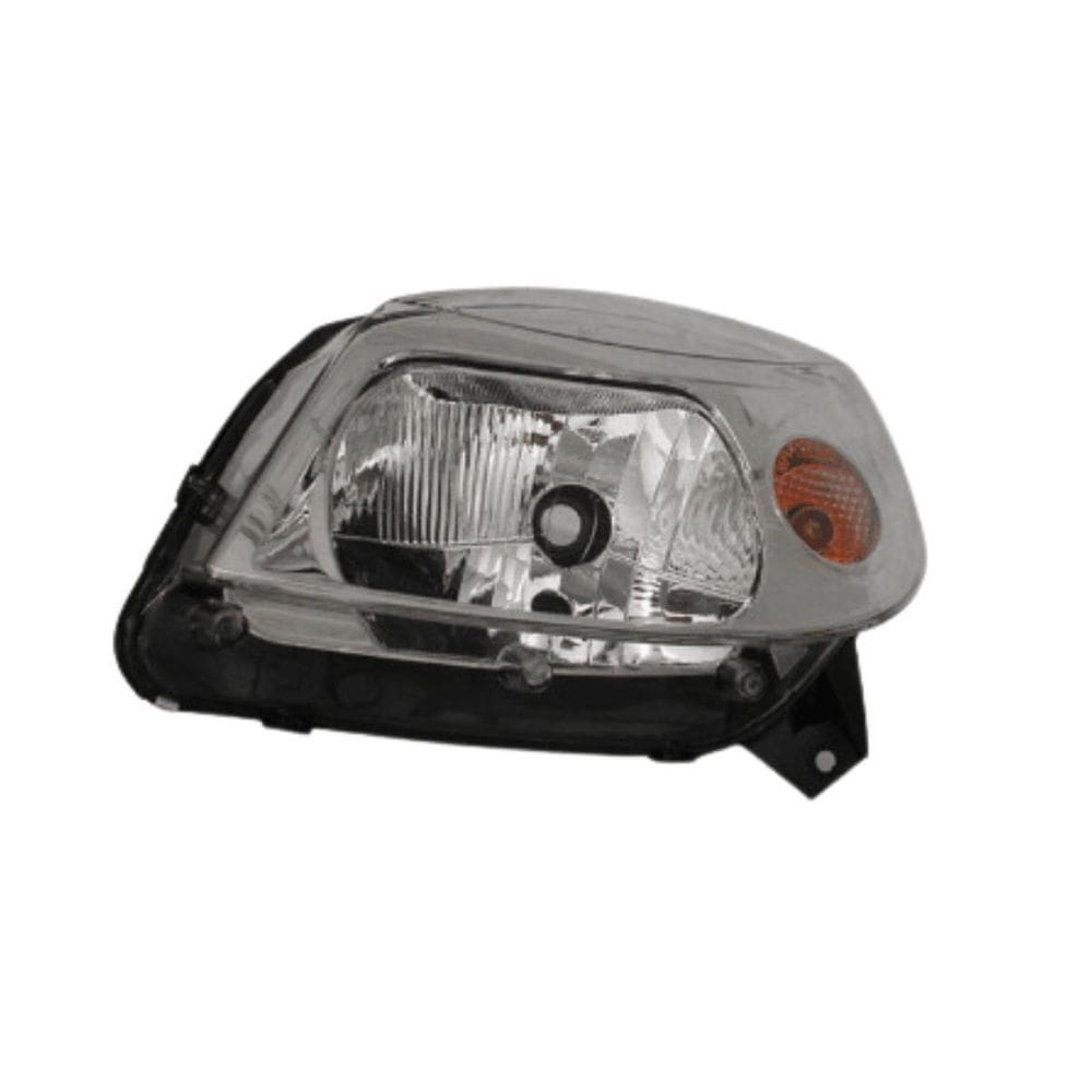 MP - Farol Sandero 2008 A 11 Cromado Esquerdo