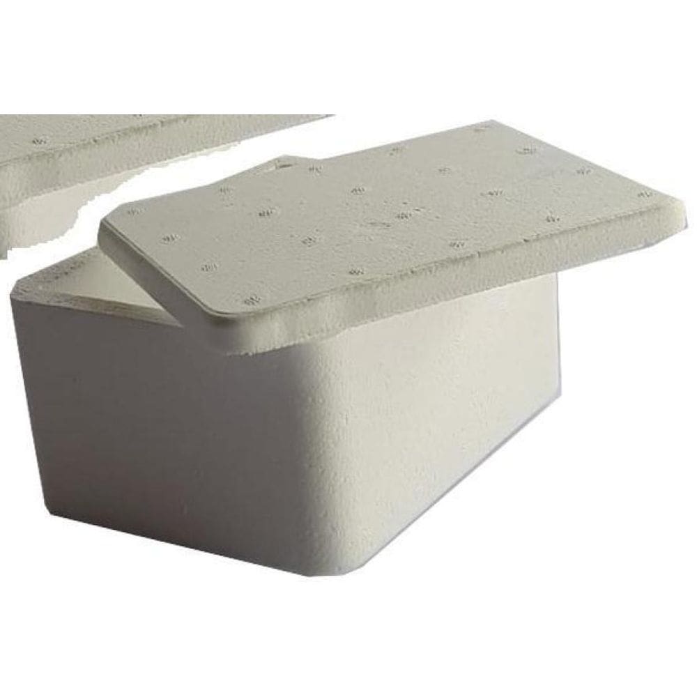 Caixa De Isopor Térmica Sorvete Ou Medicamentos 500Gr  2Und