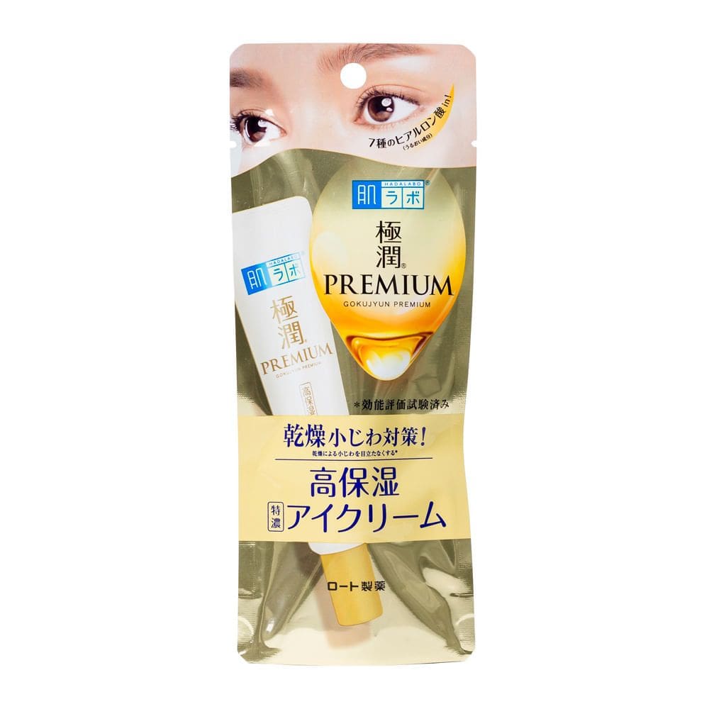 Creme para Olhos Hada Labo Gokujyun Premium Eye Care com 20g