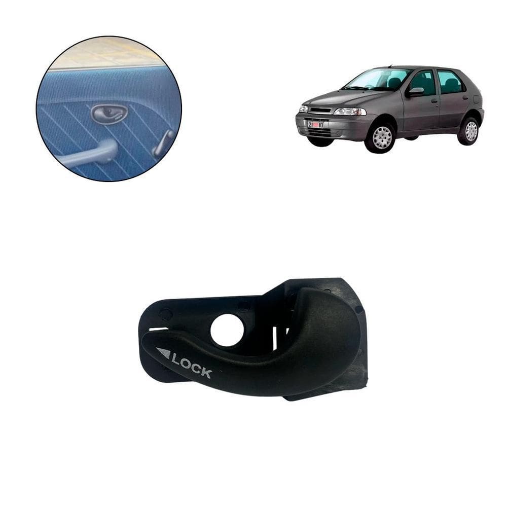 Maçaneta Interna Porta Traseira Direita Palio Siena Strada