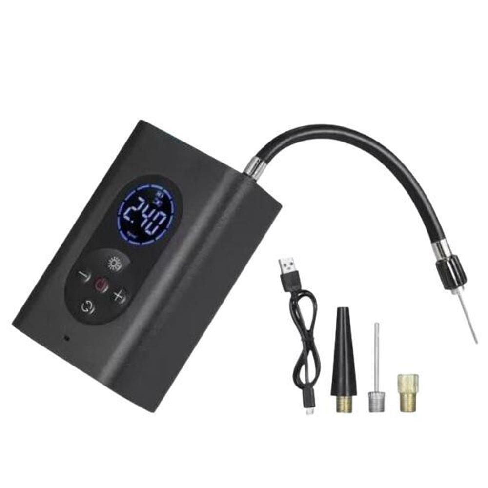 Calibrador Compressor Digital Pneu Carro Moto Bike Sem Fio