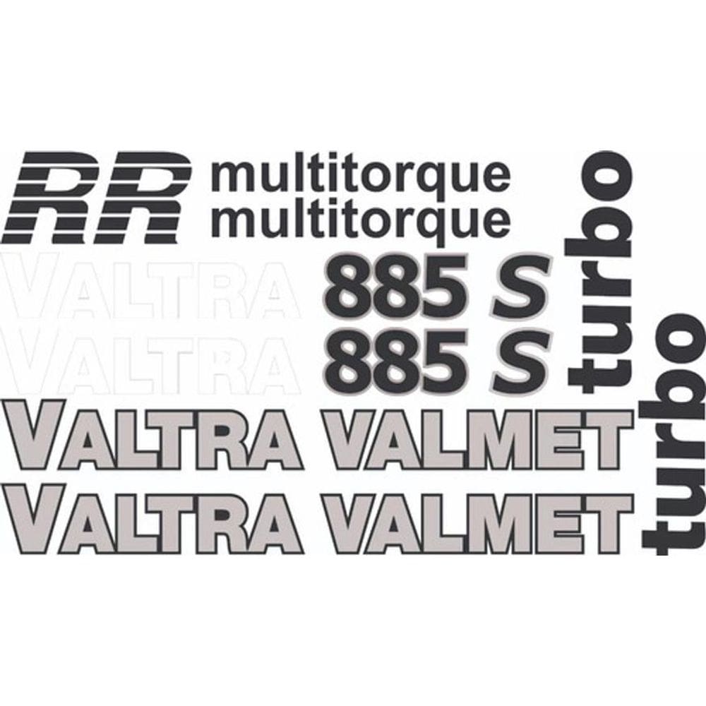 Kit Adesivos - Valtra Valmet Turbo 885 S