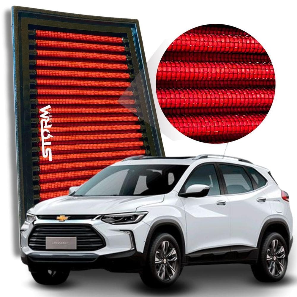 Filtro Ar Esportivo Chevrolet Tracker 1.2 Turbo 2020 A 2025