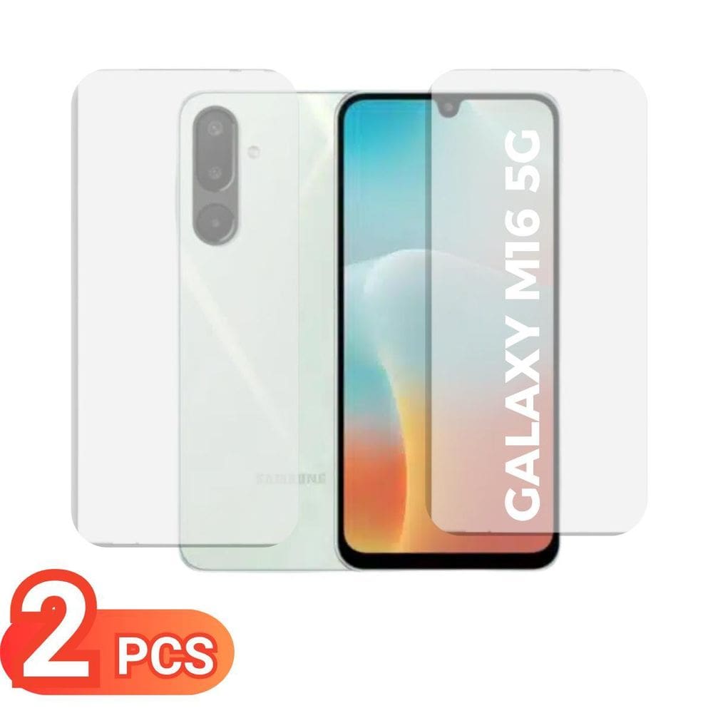 Película Hidrogel Frente Verso Compatível Para Galaxy M16 5G