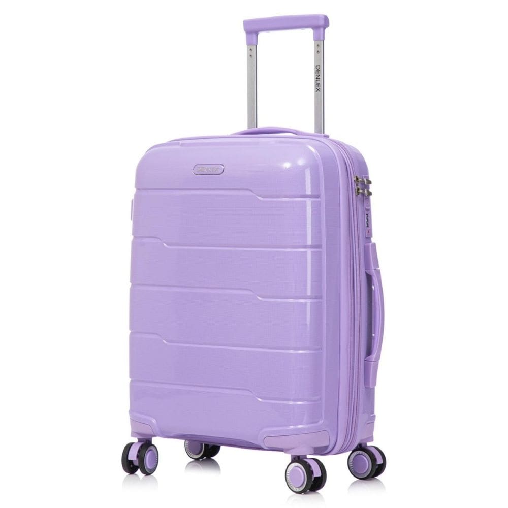 Mala de Bordo 10kg Viagem Zíper Expansível em Polipropileno Rodinhas 360º TSA - Lima - Denlex