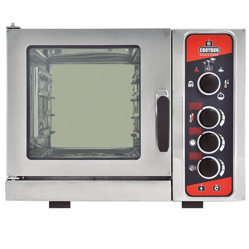 Forno Combinado Elétrico Croydon 4 Bandejas GN 1/1 220V Monofásico H041-E