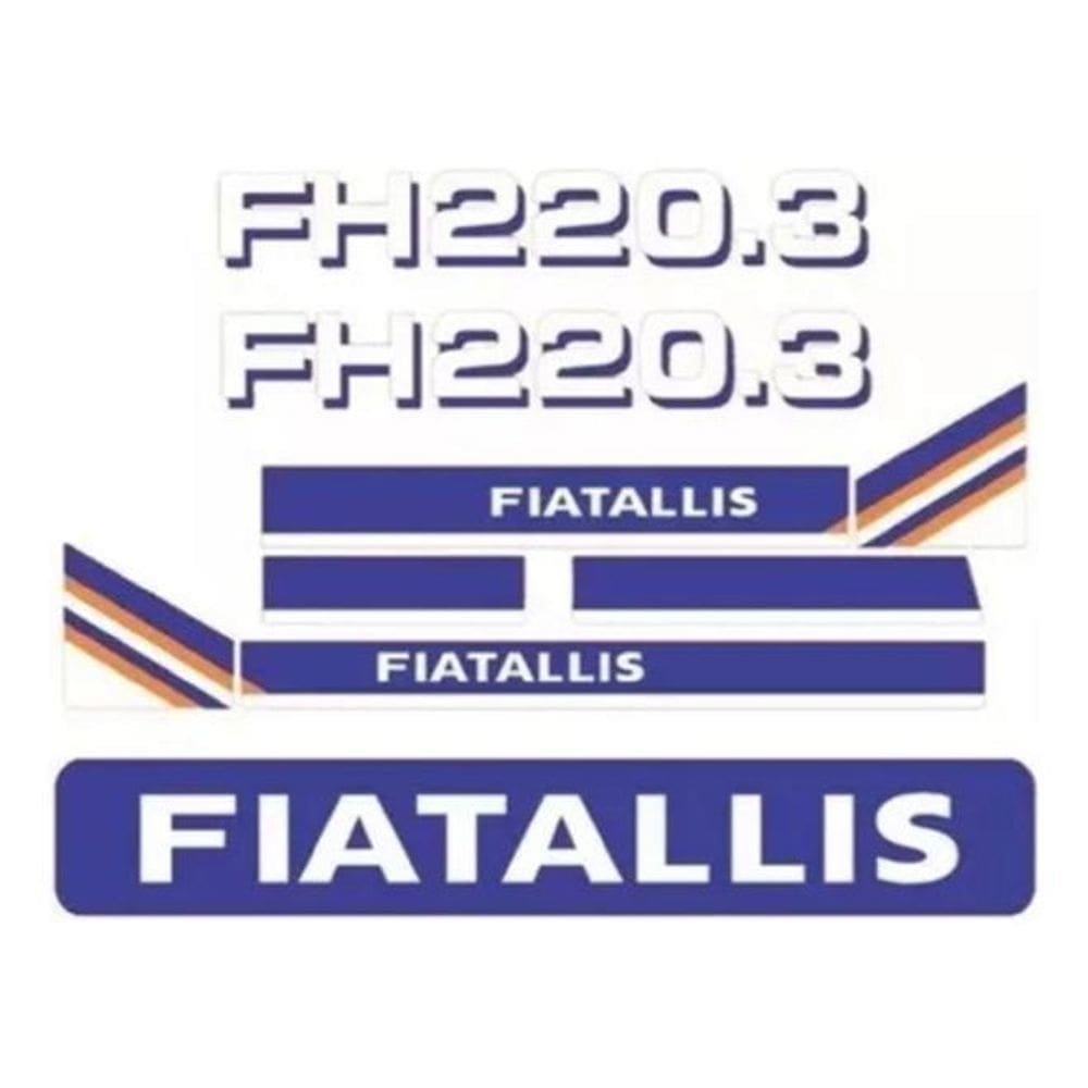 Kit Adesivos Fiatallis Fh 220.3